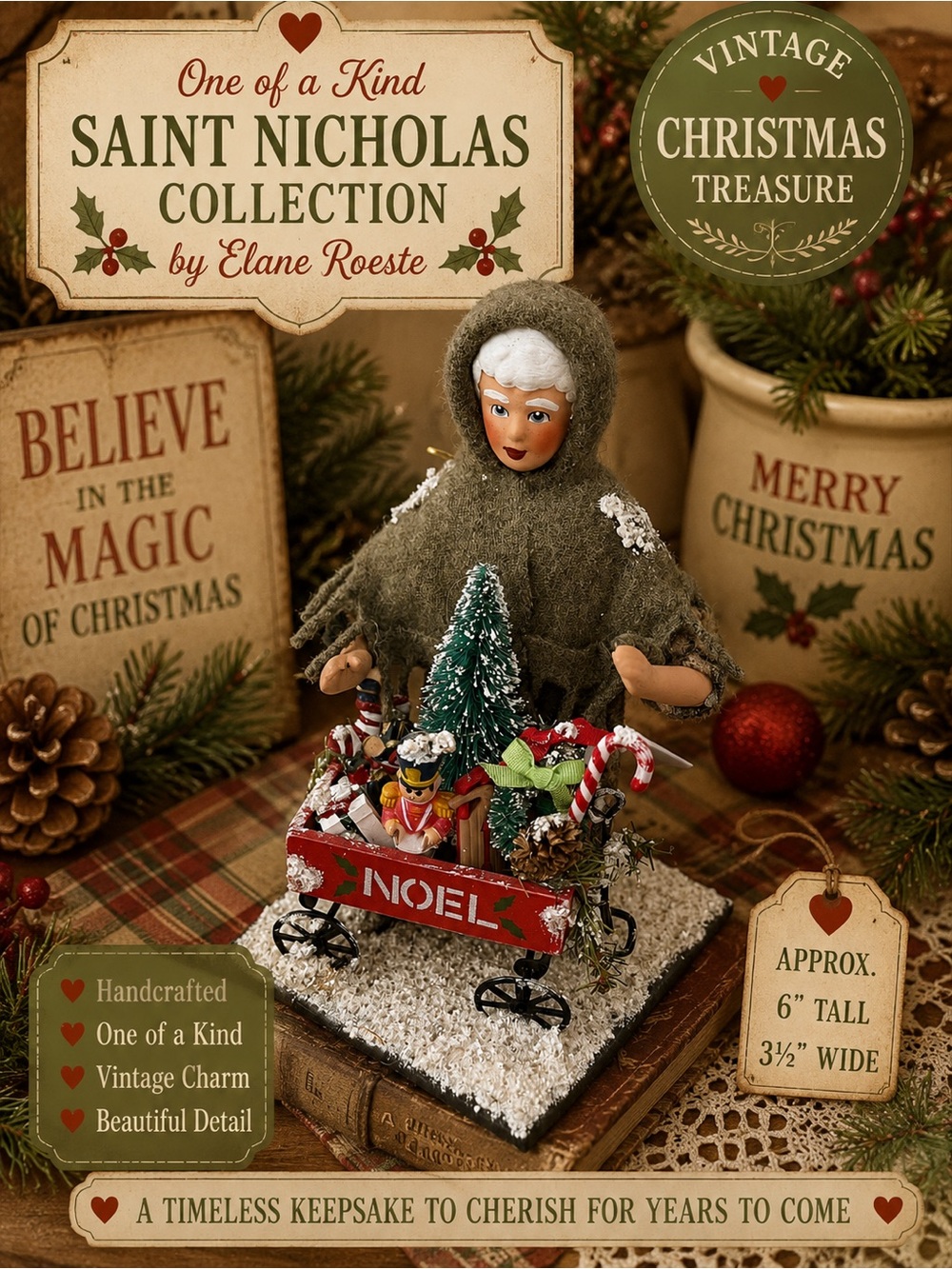 One-of-a-kind vintage Christmas